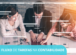 Fluxo de tarefas na contabilidade